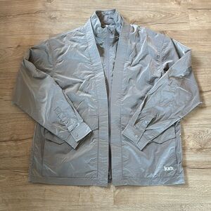 Men’s Nike kith nylon Fulton, kimono, track, jacket, canvas size medium
